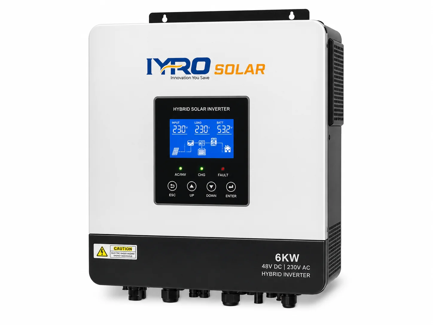 IYRO 5 kW single-phase hybrid solar inverter