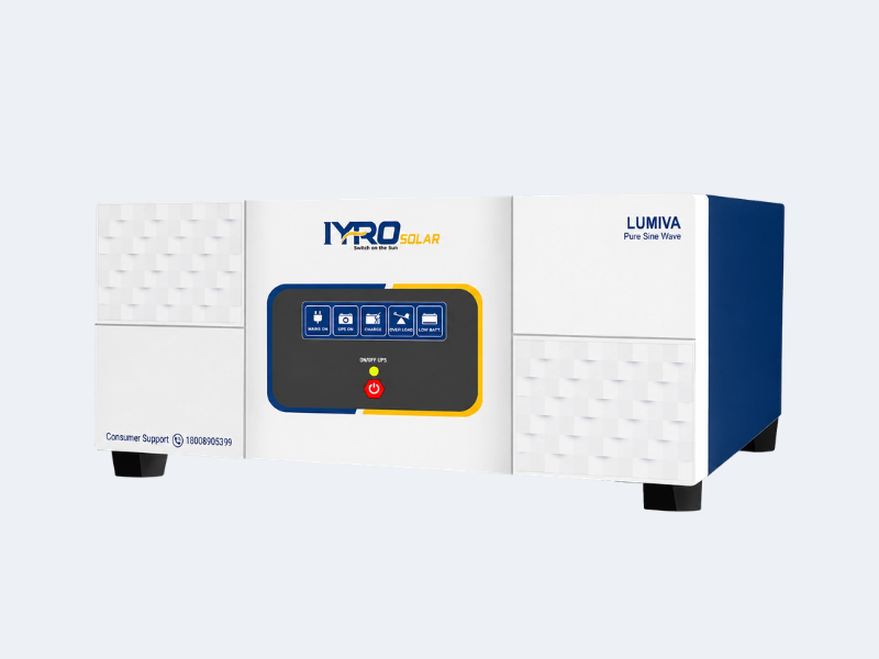 IYRO hybrid inverter wall-mounted in a residential installation